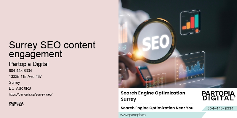 SEO success Surrey SEO content engagement