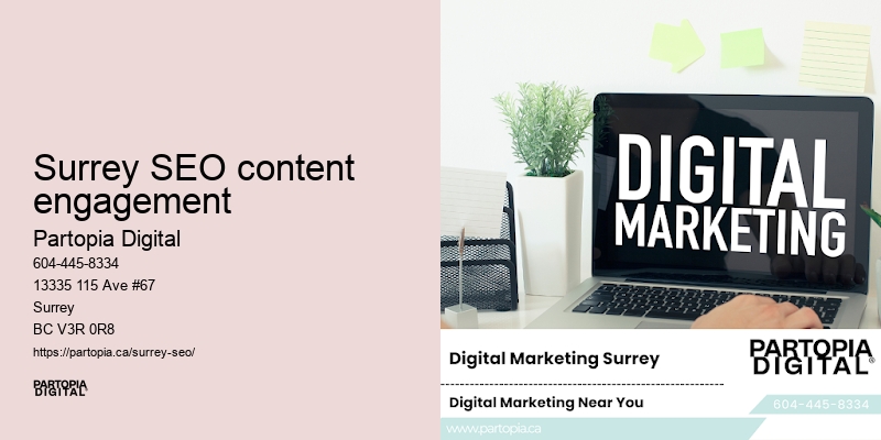SEO content writing Surrey SEO content engagement
