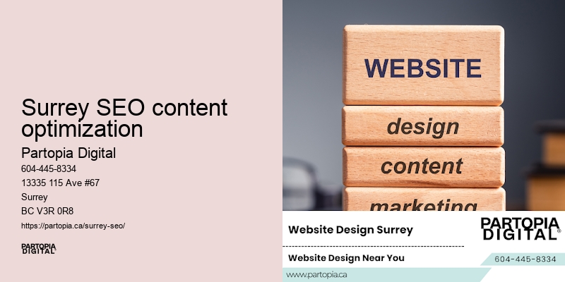 SEO analysis Surrey SEO content optimization BC