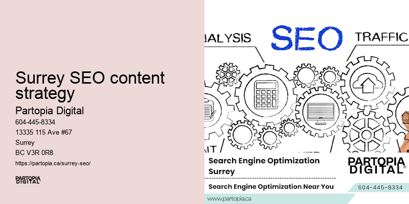 Surrey SEO content strategy SEO Outcomes
