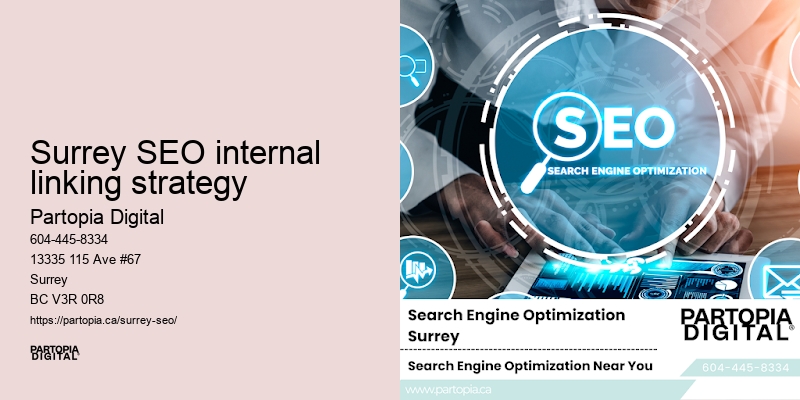 Full-range digital marketing agency Surrey SEO internal linking strategy