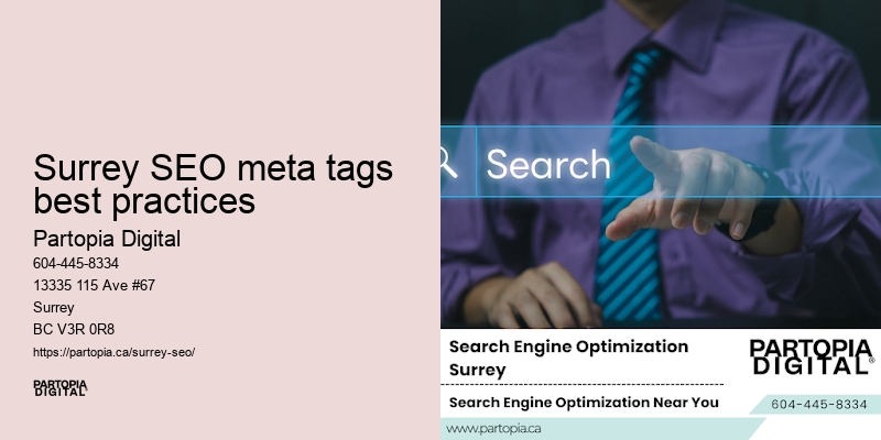 SEO in Surrey SEO meta tags best practices