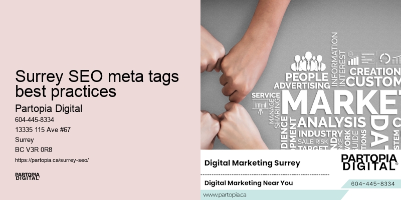SEO Best Practices Surrey SEO meta tags best practices