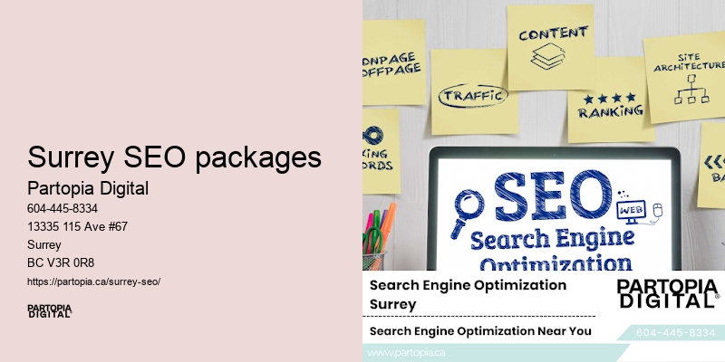Custom SEO Surrey SEO packages BC