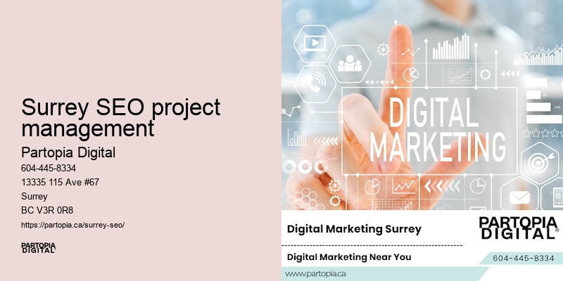Content-driven SEO Surrey SEO project management