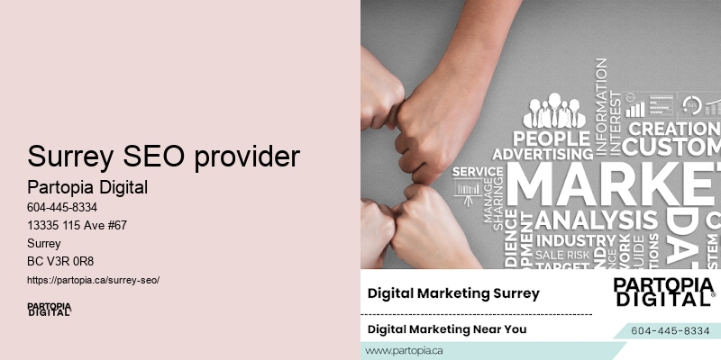 Surrey SEO provider search engine optimization