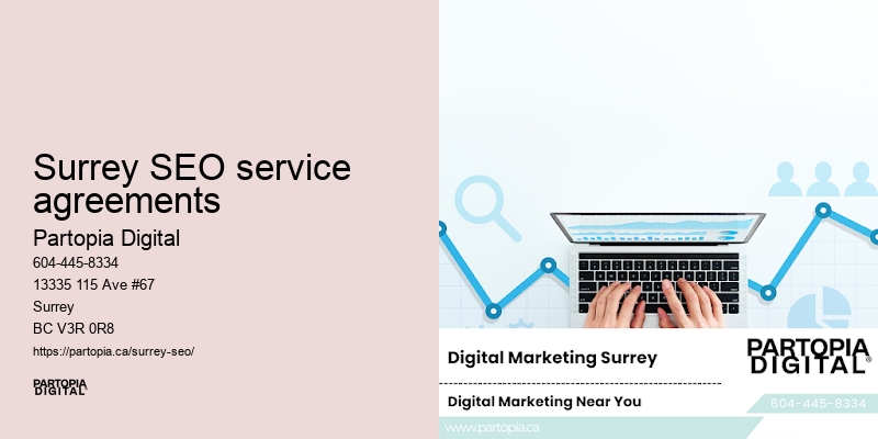 Local SEO services near me Surrey SEO service agreements