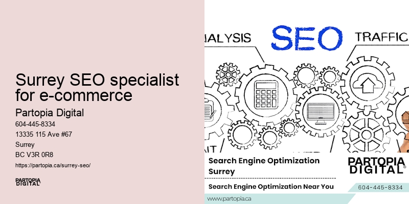 Surrey SEO specialist for e-commerce