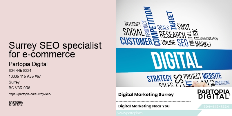 Surrey SEO specialist for e-commerce SEO success stories and results