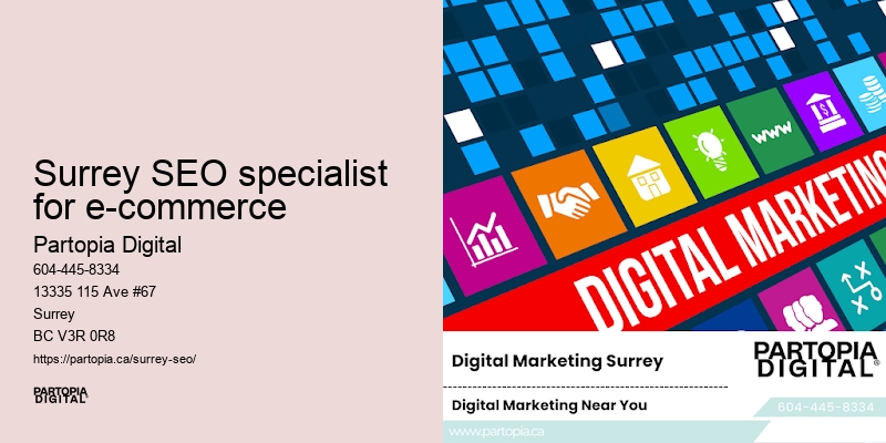 SEO management Surrey SEO specialist for e-commerce BC