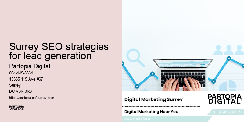 SEO expert Surrey SEO strategies for lead generation BC