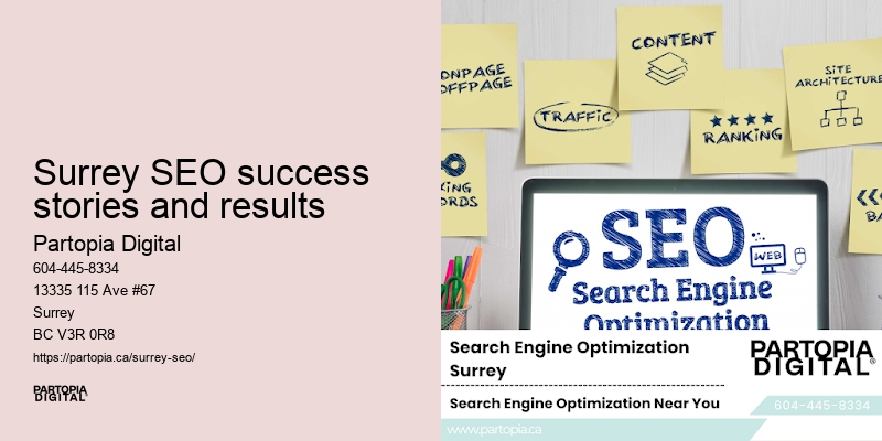 SEO workshops Surrey SEO success stories and results