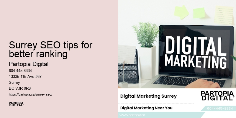 Surrey SEO tips for better ranking SEO improvement