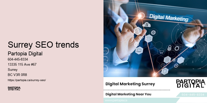 Professional SEO management Surrey SEO trends