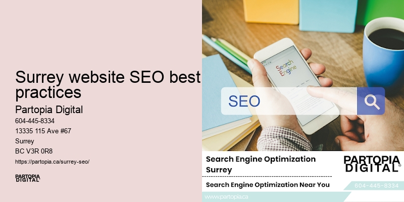 SEO management agency Surrey website SEO best practices