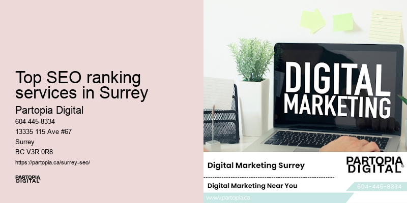 SEO evaluation Top SEO ranking services in Surrey BC